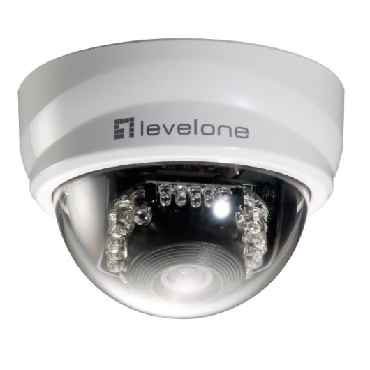 Level One FCS-3101 Camara IP Mini Domo 2MP Dia y noche PoE Interior