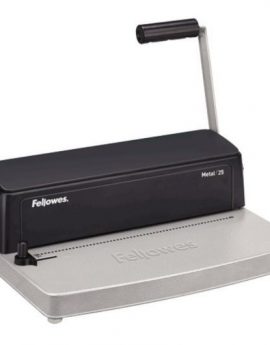 Encuadernadora Fellowes Metal 25/ Grafito Reacondicionado
