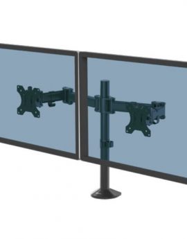 Soporte para 2 Monitores Fellowes 8502601/ hasta 8kg