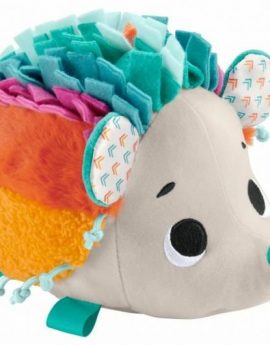 Fisher-Price Erizo Peluche sonajero con diferentes texturas
