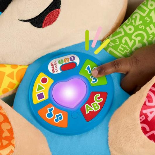 Peluche Musical Fisher-Price Perrito Rie y Aprende 3 Peluche Musical Fisher-Price Perrito Rie y Aprende