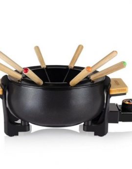Fondue Eléctrica Tristar FO-1108/ 1000W/ 8 Tenedores