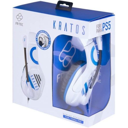 Auriculares Gaming con Micrófono FR-TEC KRATOS/ Jack 3 Auriculares Gaming con Micrófono FR-TEC KRATOS/ Jack 3.5/ Azules
