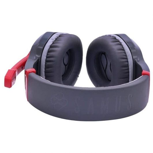 Auriculares Gaming con Micrófono FR-TEC SAMUS/ Jack 3 Auriculares Gaming con Micrófono FR-TEC SAMUS/ Jack 3.5/ Rojos