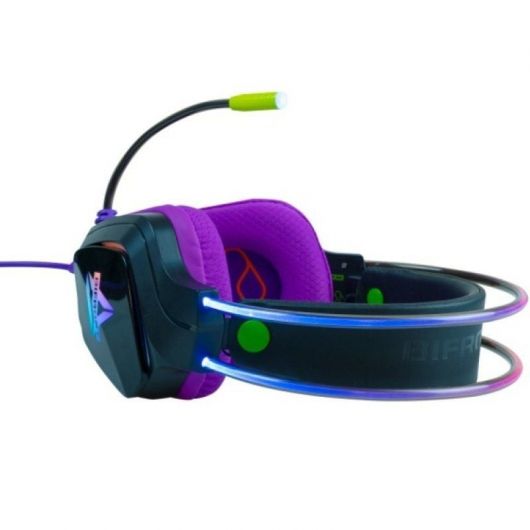 Auriculares Gaming con Micrófono FR-TEC BIFROST/ Jack 3 Auriculares Gaming con Micrófono FR-TEC BIFROST/ Jack 3.5/ Purpura