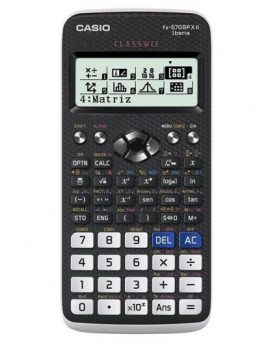 Calculadora Científica Casio ClassWiz FX-570SPXII/ Negra