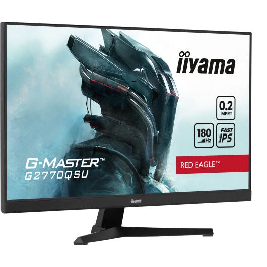 Iiyama RED EAGLE G-MASTER G2770QSU-B6 27' LED Fast IPS WQHD 180Hz Freesync 3 Iiyama RED EAGLE G-MASTER G2770QSU-B6 27' LED Fast IPS WQHD 180Hz Freesync