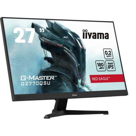 Iiyama RED EAGLE G-MASTER G2770QSU-B6 27' LED Fast IPS WQHD 180Hz Freesync 4 Iiyama RED EAGLE G-MASTER G2770QSU-B6 27' LED Fast IPS WQHD 180Hz Freesync