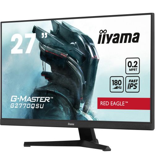 Iiyama RED EAGLE G-MASTER G2770QSU-B6 27' LED Fast IPS WQHD 180Hz Freesync 5 Iiyama RED EAGLE G-MASTER G2770QSU-B6 27' LED Fast IPS WQHD 180Hz Freesync
