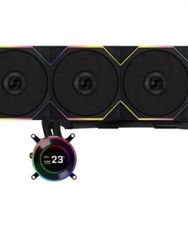 Lian Li Hydroshift II 360TL Refrigeración Líquida 360mm 3 Ventiladores LCD RGB Negro