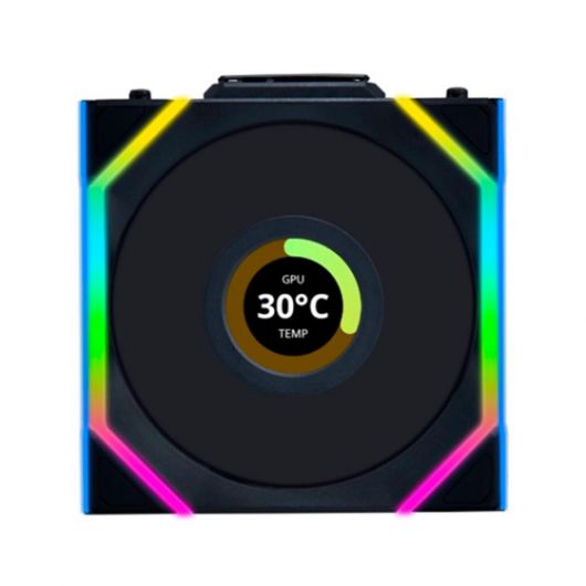 Ventilador caja Lian Li UNI FAN SL inalambrico 120mm Negro Pack 3 unidades 3 Ventilador caja Lian Li UNI FAN SL inalambrico 120mm Negro Pack 3 unidades