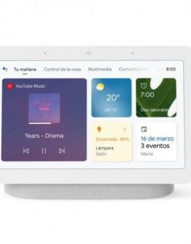 Altavoz Inteligente Google NEST HUB (2ª Generación) Tiza
