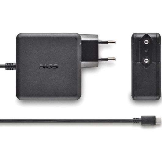 Cargador de Portátil NGS GAN 65W-C USB Tipo-C/ 65W/ Automático/ Voltaje 5-20V 3 Cargador de Portátil NGS GAN 65W-C USB Tipo-C/ 65W/ Automático/ Voltaje 5-20V