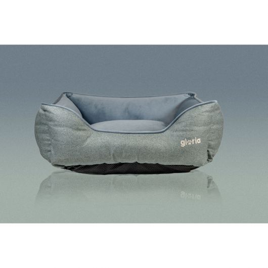 Cama para perro Gloria Cadaqués Azul 100 x 80 cm 2 Cama para perro Gloria Cadaqués Azul 100 x 80 cm