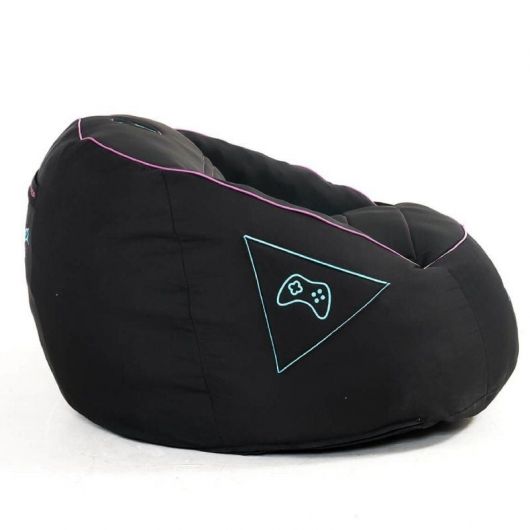 Puff Woxter Stinger Gaming/ con relleno/ Azul y Negro 3 Puff Woxter Stinger Gaming/ con relleno/ Azul y Negro