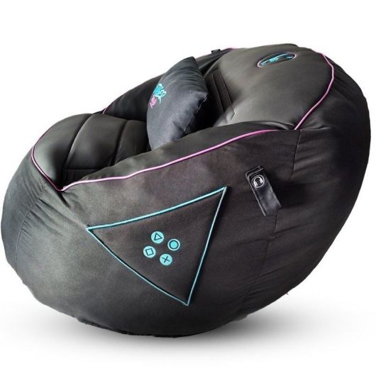 Puff Woxter Stinger Gaming/ con relleno/ Azul y Negro 5 Puff Woxter Stinger Gaming/ con relleno/ Azul y Negro