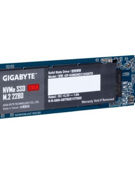 Gigabyte GP-GSM2NE3128GNTD unidad de estado sólido M.2 128 GB PCI Express 3.0 NVMe