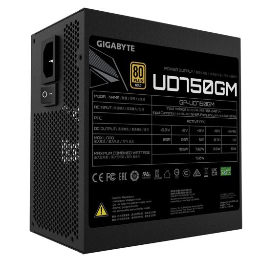 Fuente de alimentacion Gigabyte GP-UD750GM 80+ gold 750w 5 Fuente de alimentacion Gigabyte GP-UD750GM 80+ gold 750w