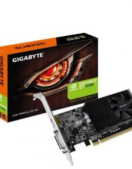 Tarjeta Gráfica Gigabyte GeForce GT 1030 D4 2G/ 2GB GDDR4/ Perfil Bajo