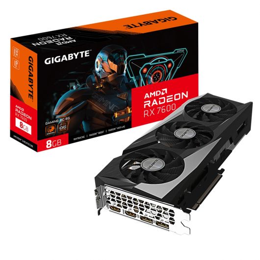 GIGABYTE GAMING Radeon RX 7600 OC 8G AMD 8GB GDDR6