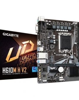 Placa Base Gigabyte H610M H V2 Socket 1700/ Micro ATX