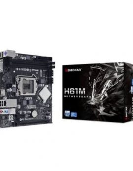 Biostar H61MHV3 placa base Intel H61 LGA 1155 (Socket H2) micro ATX