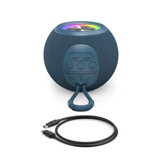 Hama Ball Shape Mono Altavoz monofónico portátil Azul 5W 2 Hama Ball Shape Mono Altavoz monofónico portátil Azul 5W