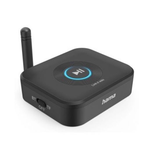 Transmisor de Audio HAMA Link.it Solo Inalámbrico Bluetooth 5 Transmisor de Audio HAMA Link.it Solo Inalámbrico Bluetooth 5.3 50m USB-C MicroSD