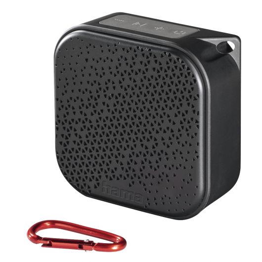 Hama Pocket 3.0 Altavoz monofónico portátil 3 Hama Pocket 3.0 Altavoz monofónico portátil 3.5W Negro
