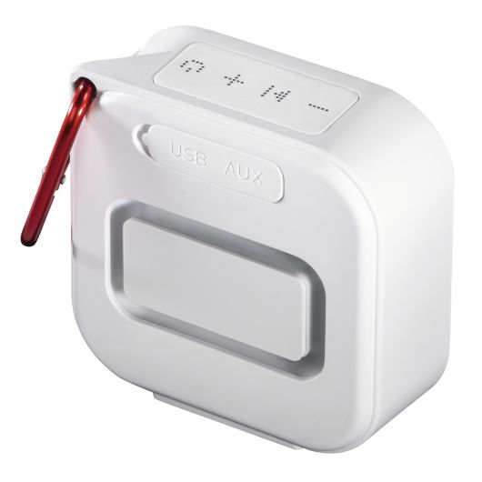 Hama Pocket 3.0 Altavoz monofónico portátil 3 Hama Pocket 3.0 Altavoz monofónico portátil 3.5W Blanco