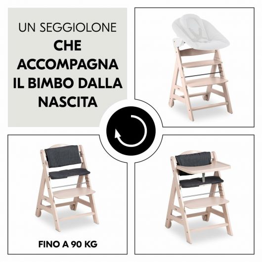 Trona evolutiva Hauck Beta Plus Haya FSC Natural blanqueada 14 Trona evolutiva Hauck Beta Plus Haya FSC Natural blanqueada