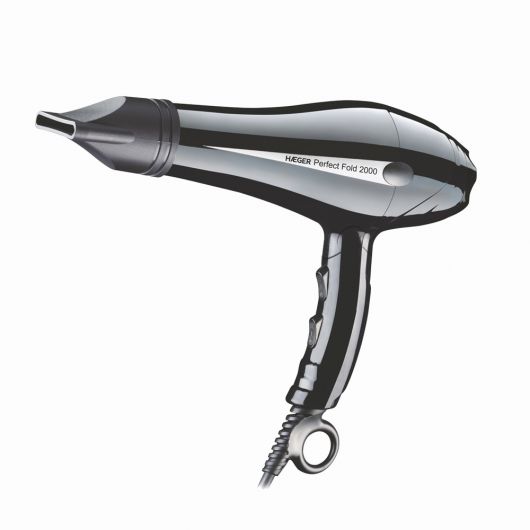 Haeger Perfect Fold Secador de Pelo 2000W Negro