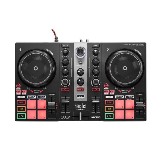 Hercules Consola DJ Learning Kit MK2 2 Hercules Consola DJ Learning Kit MK2