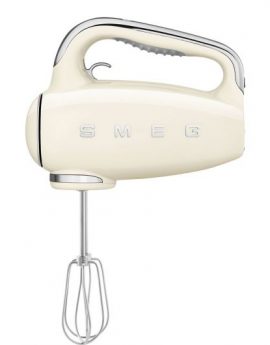 Smeg HMF01CREU Batidora de Varillas 250W Crema