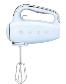 Smeg HMF01PBEU Batidora de Varillas 250W Azul Pastel