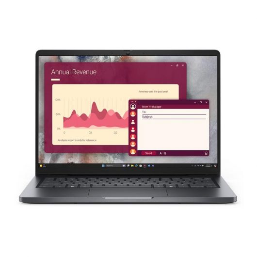 Dell Pro 14 PC14250 Intel Core 5 120U 14' FullHD+ 16GB 512GB SSD w11pro Negro/Plata