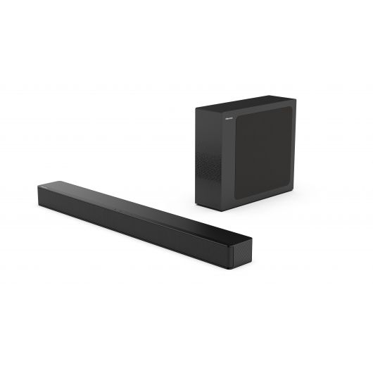 Hisense HS2100 Barra de Sonido 2.1 con Dolby Audio y DTS Virtual:X Bluetooth 5 Hisense HS2100 Barra de Sonido 2.1 con Dolby Audio y DTS Virtual:X Bluetooth 5.3 HDMI 240W