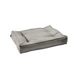 Cama para perro Hunter Lancaster Acolchada Gris 100 x 70 cm