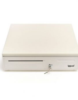 iggual IRON-50W Cajón Portamonedas 42cm 5+8 Blanco