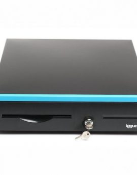 iggual IRON-30B Cajón Portamonedas 42cm 5+7/7+5 Negro/Azul