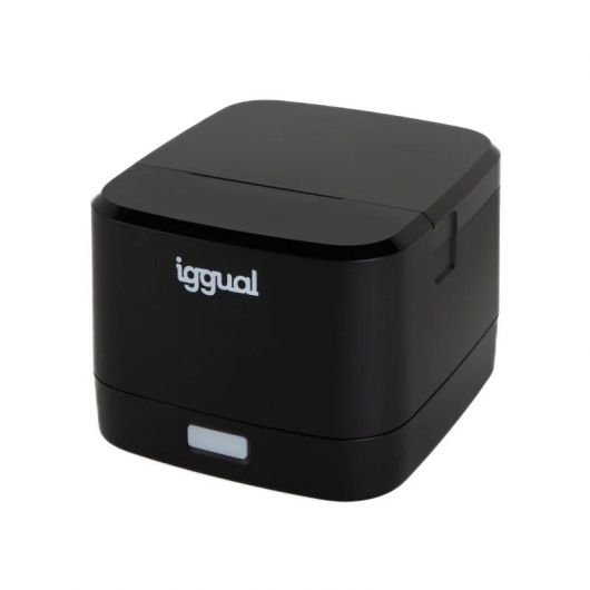 iggual TP EASY 58 Impresora térmica tickets USB+RJ Negro