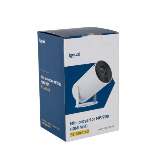 iggual MP720p Mini Proyector ANSI 720p WiFi/Bluetooth 120 Lúmenes Blanco 4 iggual MP720p Mini Proyector ANSI 720p WiFi/Bluetooth 120 Lúmenes Blanco