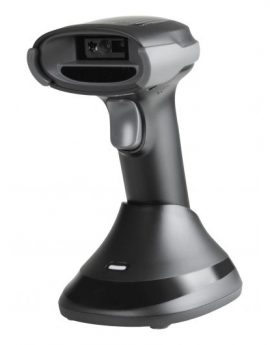 iggual L2DBT-D-AX Lector código barras 2D Bluetooth 2.4G base Negro