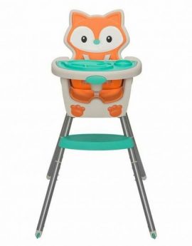 Trona 3 en 1 Infantino Grow with Me Zorro Naranja