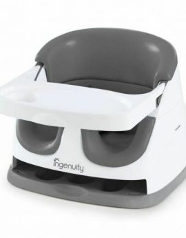 Trona 2 en 1 Ingenuity Baby Base Gris Pizarra