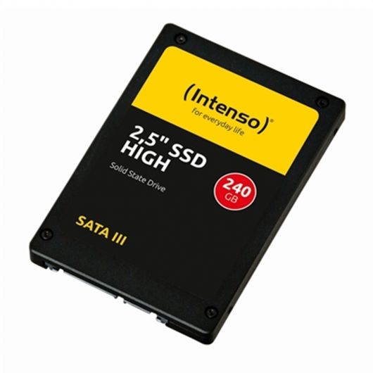 Disco duro interno solido SSD Intenso high 240GB 2.5' sata3