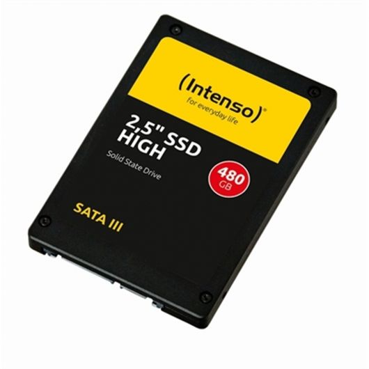 Disco duro interno solido SSD Intenso high 480GB 2.5' sata3