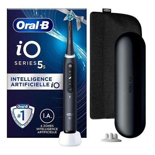 Braun Oral-B IO5 Cepillo dental electrico Negro con Estuche de viaje