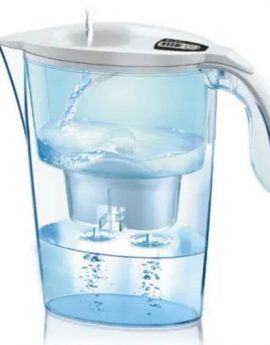 Pack Jarra Filtrante Laica Stream AlkaWater/ 2.3L/ Blanca/ Jarra + 1 Filtro AlkaWater