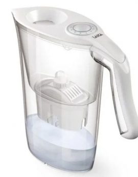 Pack Jarra Filtrante Laica Carmen Tosca/ 2.3L/ Blanca/ Jarra + 1 Filtro BI-FLUX